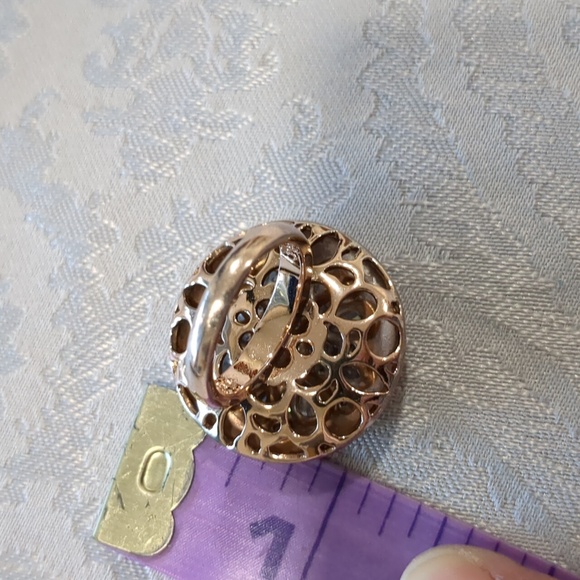 Prime Art & Jewel Rose Gold Plated Cocktail Ring - Picture 15 of 15